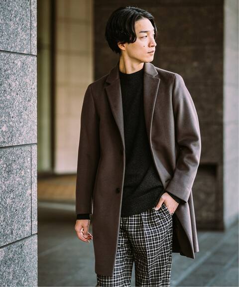 追加 140s ビーバー チェスターコート Edifice エディフィス 公式のファッション通販 Baycrew S Store