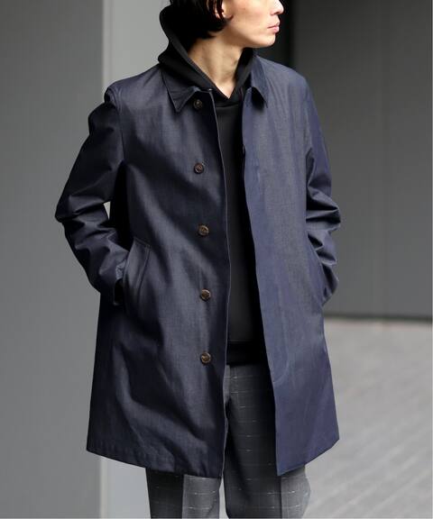 デニム スリーレイヤー ステンカラーコート Edifice エディフィス 公式のファッション通販 Baycrew S Store