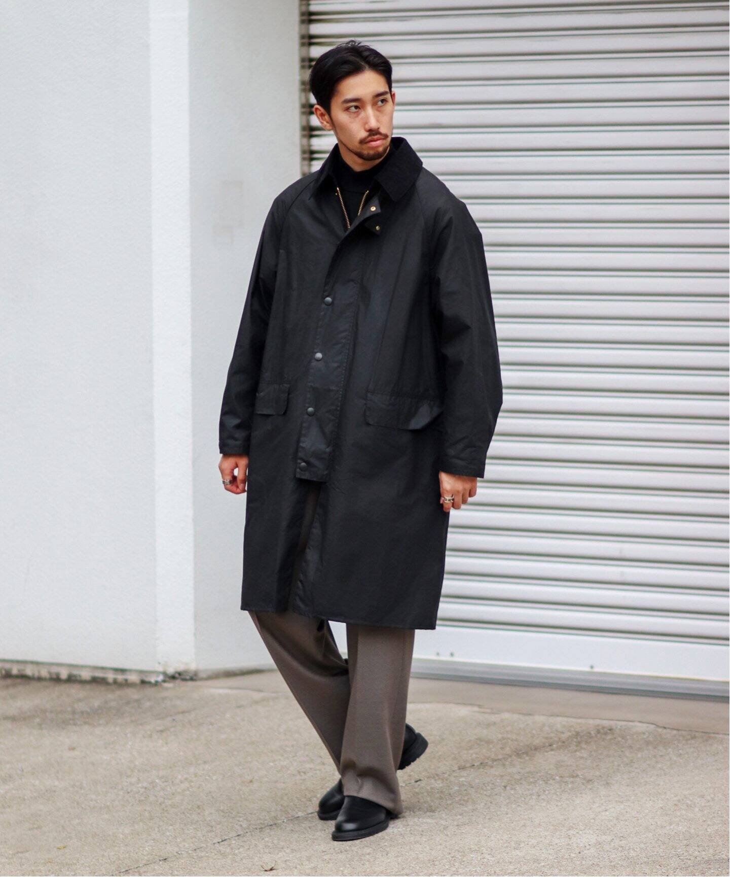 BARBOUR / バブアー】別注 OVERSIZE BURGHLEY|EDIFICE(エディフィス