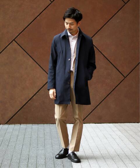 Solotex ソロテックス マット ステンカラーコート 417 Edifice フォーワンセブン エディフィス 公式のファッション通販 Baycrew S Store