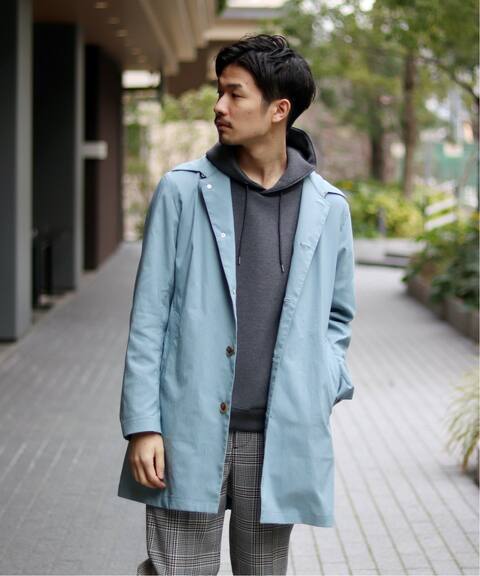 Solotex ソロテックス マット ステンカラーコート 417 Edifice フォーワンセブン エディフィス 公式のファッション通販 Baycrew S Store