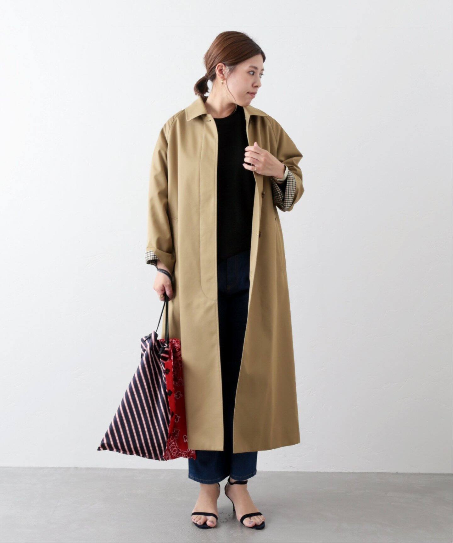 Aquascutum/アクアスキュータム】LESSAGE別注ステンカラーコート ...