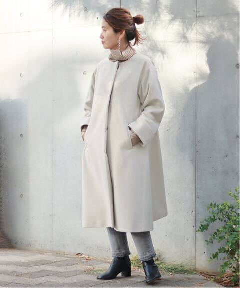 Journal Standard ジャーナルスタンダード の Thermolite ストレッチメルトンステンカラー ステンカラーコート Wear