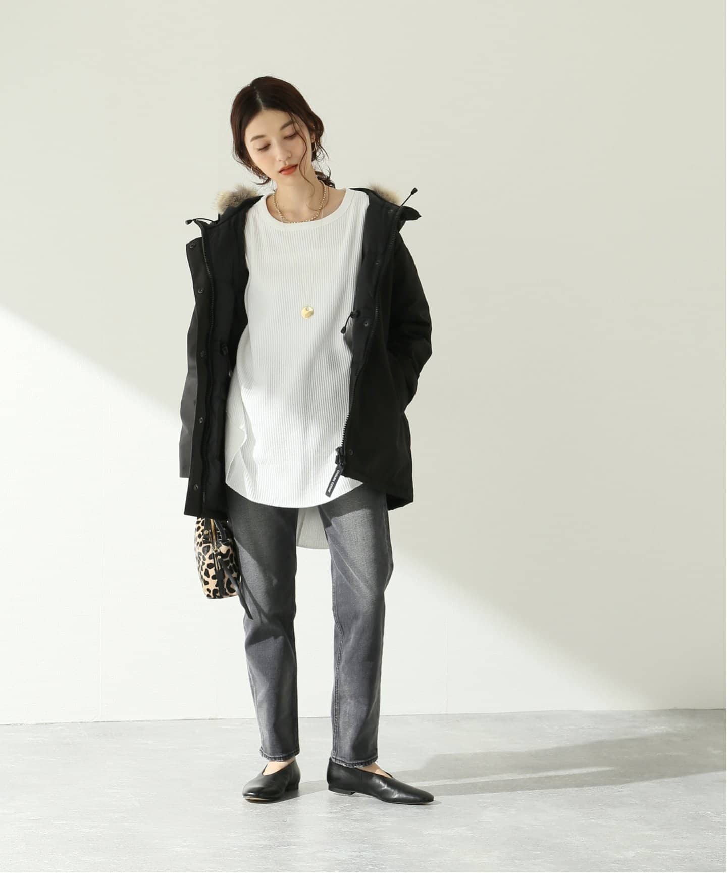 美品　カナダグース　ヴィクトリアパーカ　ブラック　Sサイズ 3037LA レディース】【CLASSIC DISC】Victoria Parka Fusion Fit