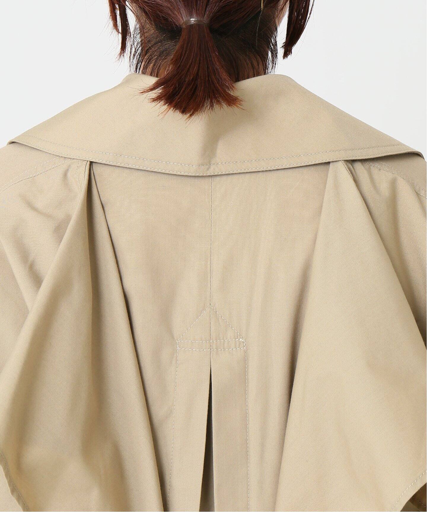 CLANE/クラネ】BACK FRILL TRANCH COAT:トレンチコート◇|JOURNAL