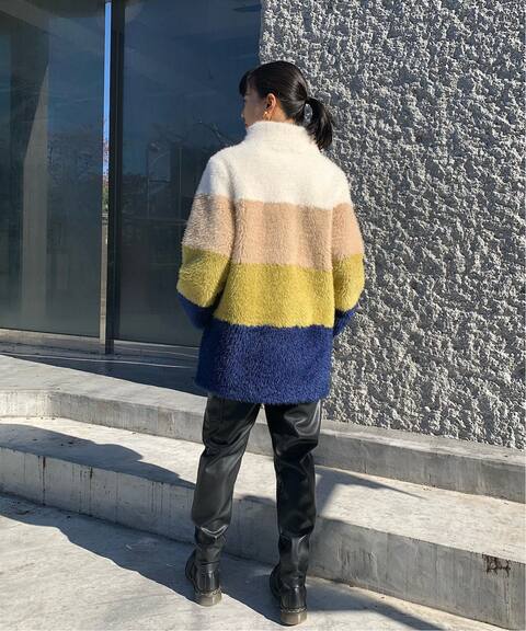 Fun Fur ファン ファー マルチボーダーコート Oriens Journal Standard オリエンス ジャーナルスタンダード 公式の ファッション通販 Baycrew S Store Fun Fur ファン ファー マルチボーダーコート Oriens Journal Standard オリエンス ジャーナルスタンダード 公式の ファッション通販 Baycrew S Store