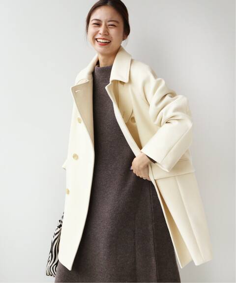 Wool モッサメルトン Pコート Journal Standard Relume ジャーナルスタンダード レリューム 公式のファッション通販 20020462506030 Baycrew S Store