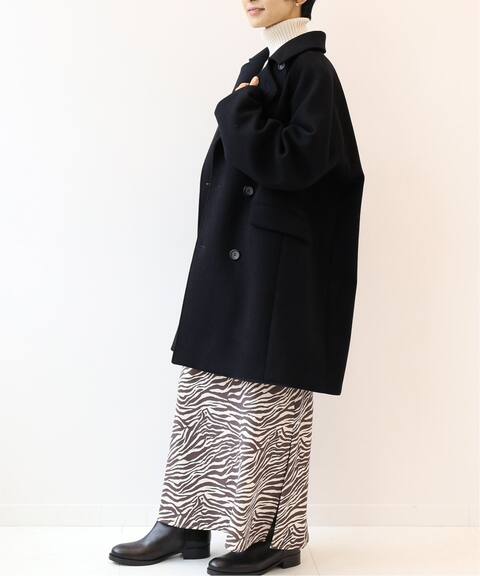Wool モッサメルトン Pコート Journal Standard Relume ジャーナルスタンダード レリューム 公式のファッション通販 20020462506030 Baycrew S Store