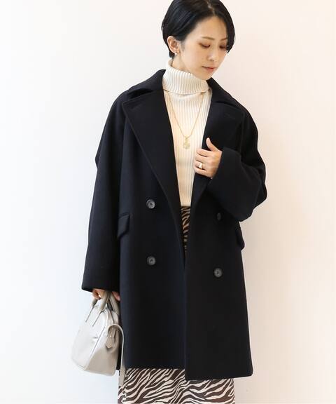 Wool モッサメルトン Pコート Journal Standard Relume ジャーナルスタンダード レリューム 公式のファッション通販 Baycrew S Store Wool モッサメルトン Pコート Journal Standard Relume ジャーナルスタンダード レリューム 公式のファッション通販 Baycrew S Store