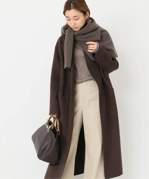 追加 Victorian リバーロングノーカラーコート Deuxieme Classe ドゥーズィエム クラス 公式のファッション通販 20020500402130 Baycrew S Store