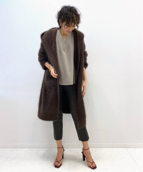 Fluffy ニットコート Muse De Deuxieme Classe ミューズ ドゥ ドゥーズィエム クラス 公式のファッション通販 Baycrew S Store