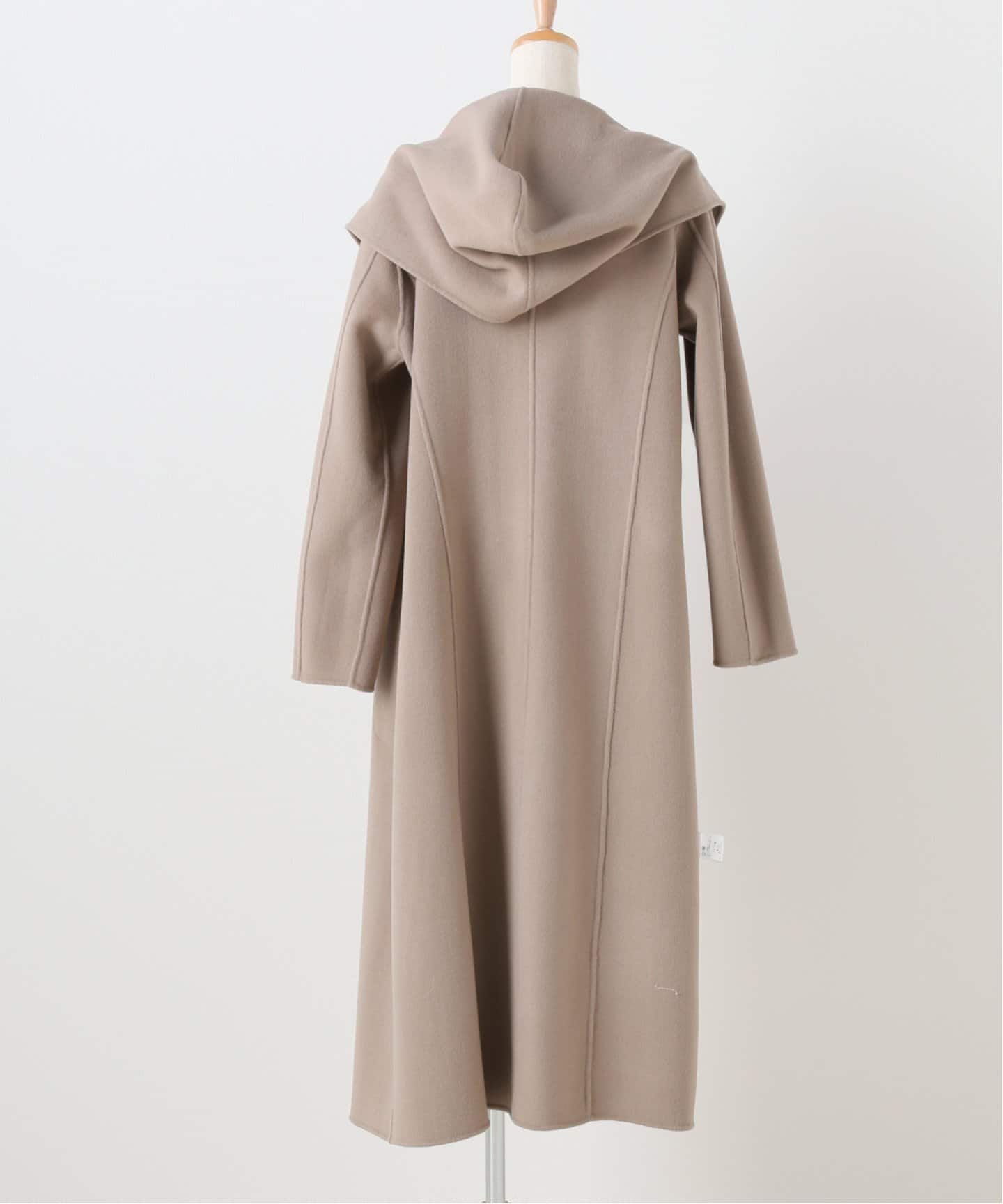 極美品 Lou Andreaルーアンドレア　チェスター　リバーコート 新品タグ付き LOU ANDREA フランス製 コート 未使用 ガウン アウター