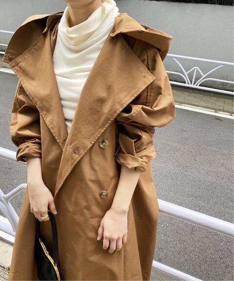 Vachement インナーダウンツキ トレンチコート Edit For Lulu エディット フォー ルル 公式のファッション通販 Baycrew S Store