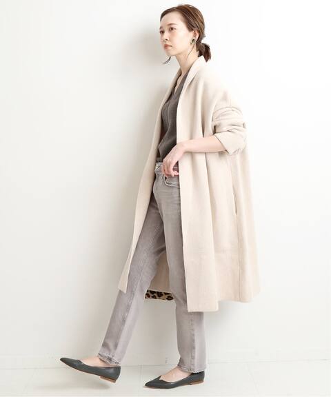 ウールカシミヤニットガウンコート Iena イエナ 公式のファッション通販 Baycrew S Store