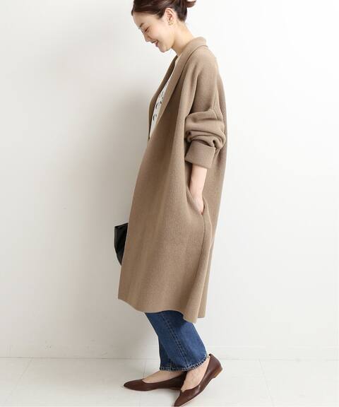 ウールカシミヤニットガウンコート Iena イエナ 公式のファッション通販 Baycrew S Store