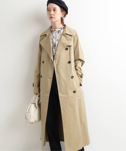 ハイカウントギャバロングトレンチコート Iena イエナ 公式のファッション通販 Baycrew S Store