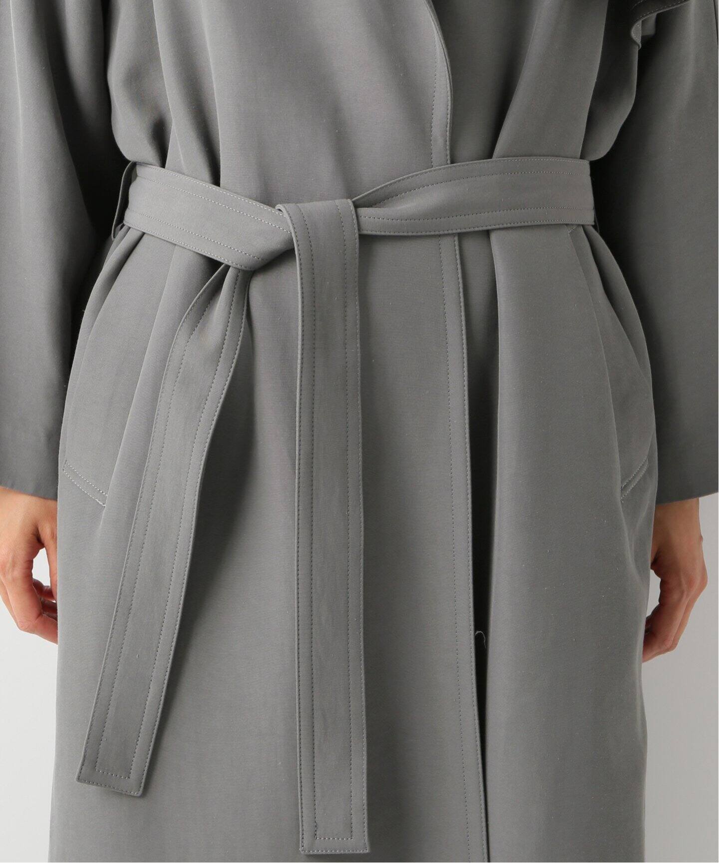 アセテートコットン オーバーチェスターコート◇（その他ブルゾン  