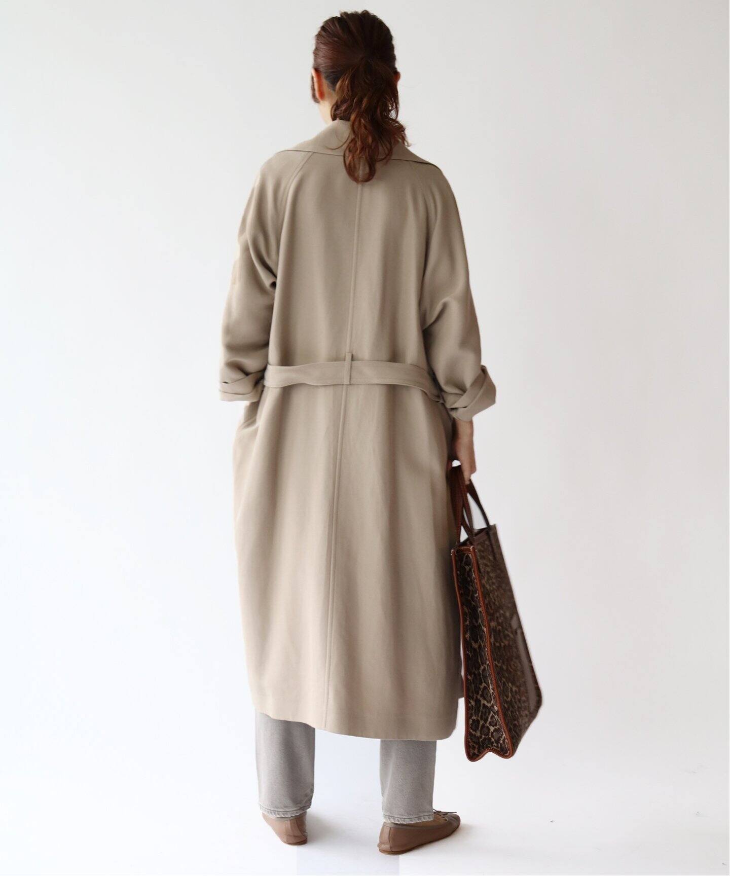 アセテートコットン オーバーチェスターコート◇（その他ブルゾン  