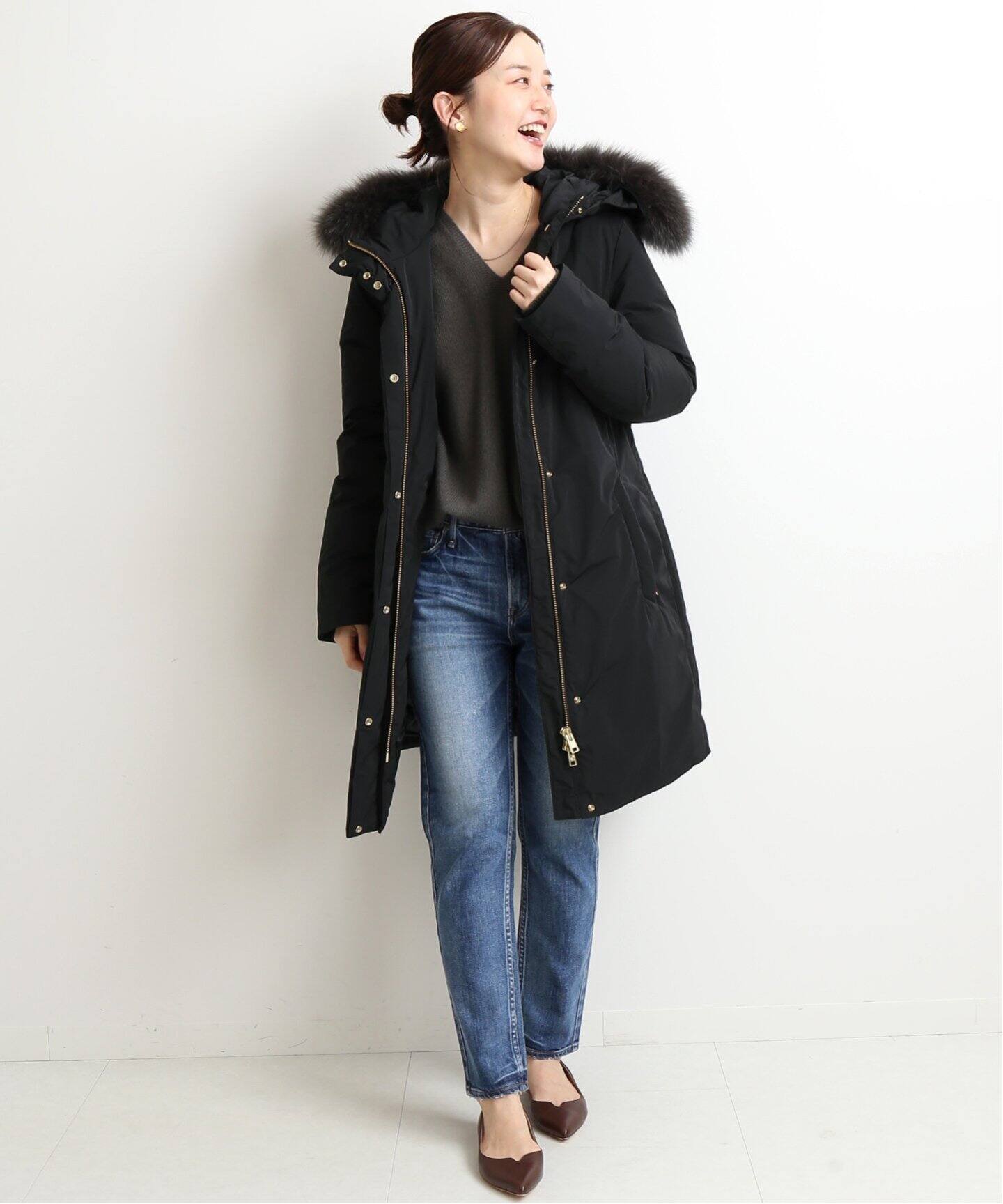 WOOLRICH/ウールリッチ】 IENA 別注 MAPLE ダウンコート◇|IENA ...