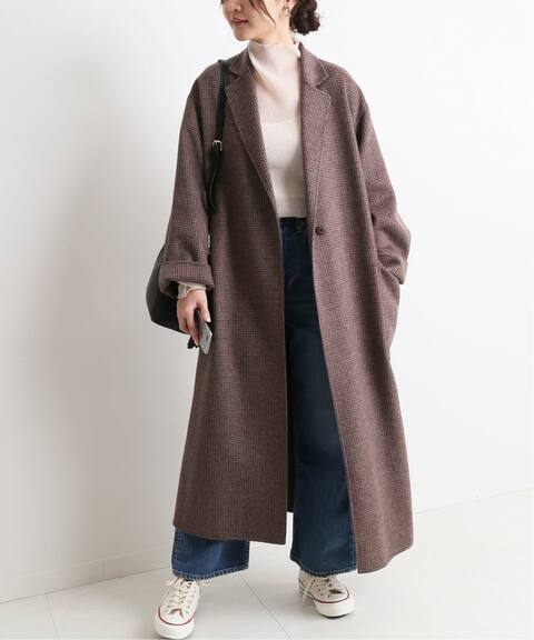 Hamilton ダブルフェイスウールロングコート Slobe Iena スローブ イエナ 公式のファッション通販 Baycrew S Store Hamilton ダブルフェイスウールロングコート Slobe Iena スローブ イエナ 公式のファッション通販 Baycrew S Store