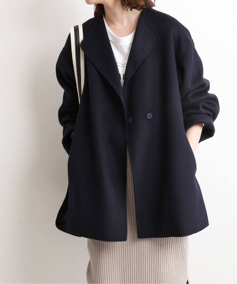 Hamilton ダブルフェイスウールショートコート Slobe Iena スローブ イエナ 公式のファッション通販 Baycrew S Store