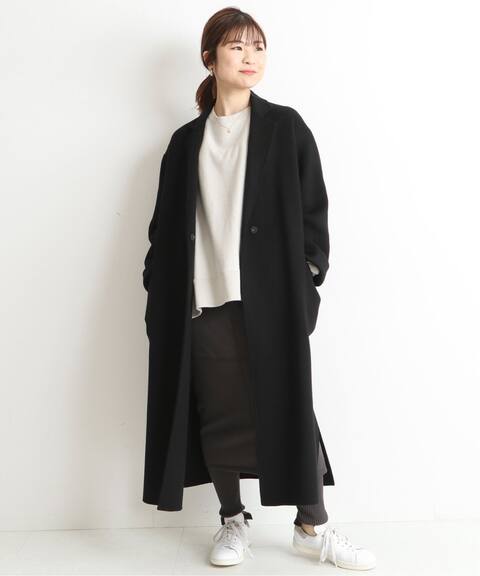 ダブルフェイスウールロングコート Slobe Iena スローブ イエナ 公式のファッション通販 Baycrew S Store