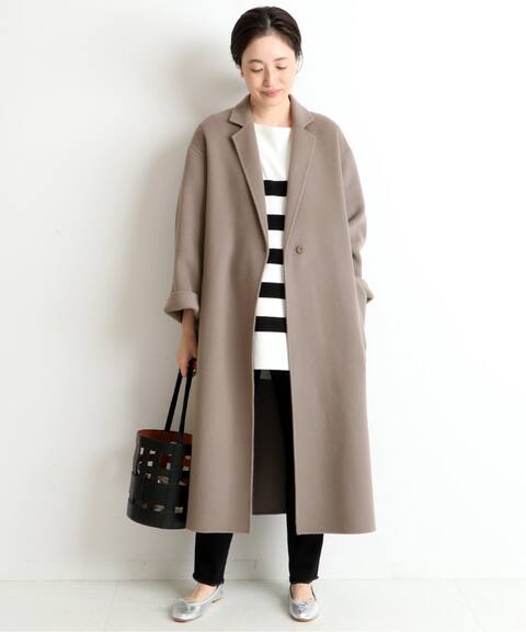 ダブルフェイスウールロングコート Slobe Iena スローブ イエナ 公式のファッション通販 Baycrew S Store