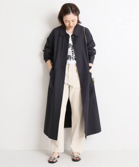 コットンリネンステンカラーコート Slobe Iena スローブ イエナ 公式のファッション通販 Baycrew S Store