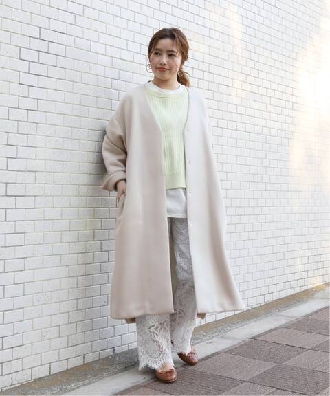 ダンボールニットコート Slobe Iena スローブ イエナ 公式のファッション通販 Baycrew S Store