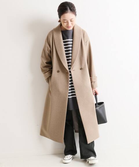 Super100 W Ca ショールカラーコート Slobe Iena スローブ イエナ 公式のファッション通販 20020912803030 Baycrew S Store