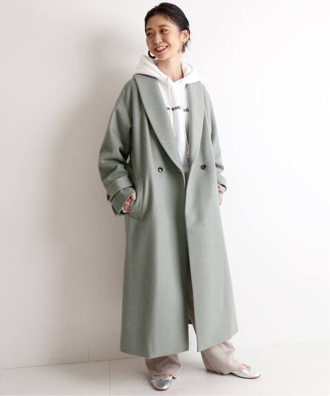 Super100 W Ca ショールカラーコート Slobe Iena スローブ イエナ 公式のファッション通販 20020912803030 Baycrew S Store