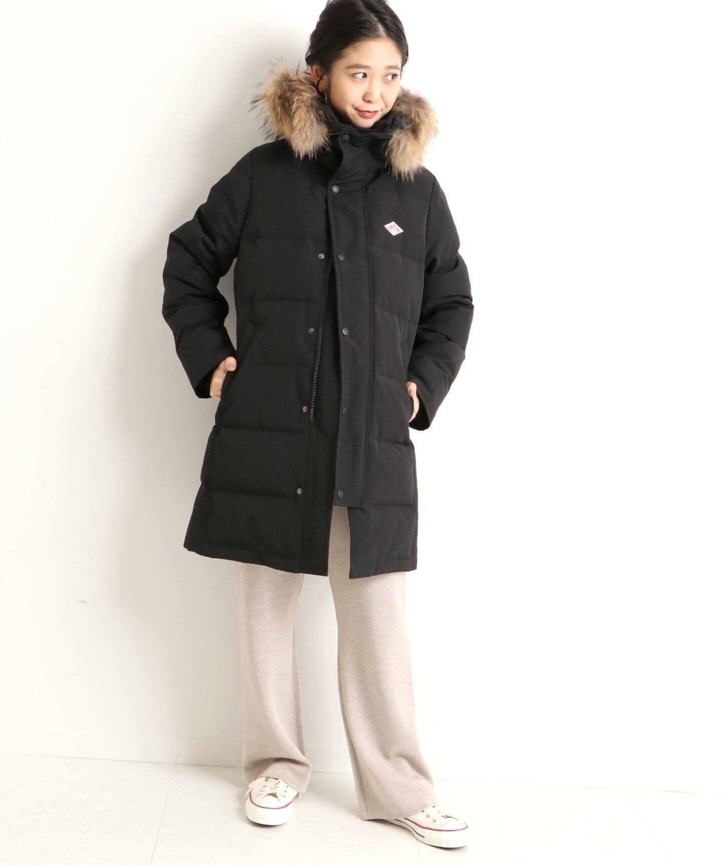 DANTON / ダントン】P/C TUSSAH ダウンコート◇|SLOBE IENA(スローブ 売り物 SLOBE IENA*DANTON*ダントン P/C TUSSAH ダウンコート ダウンジャケット