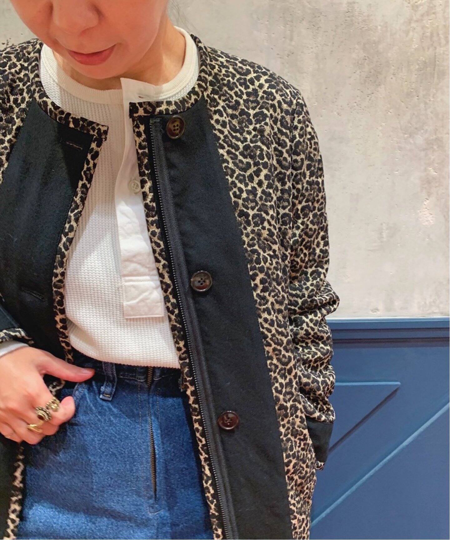 IENA LA BOUCLE レオパード ジャガードキルティングコート◇|IENA