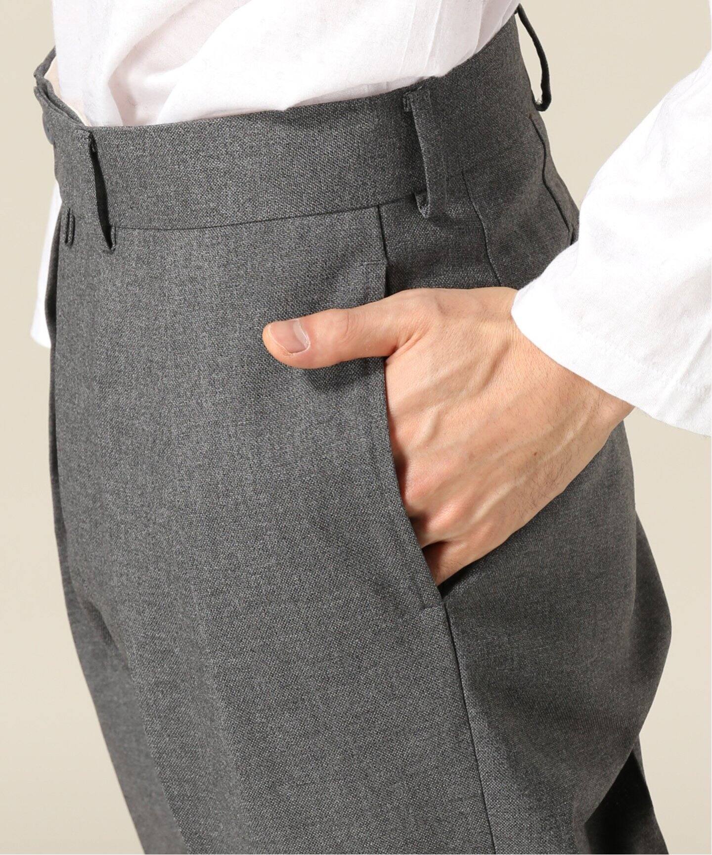新しい NEAT 44 Tapered Hopsack ニートグレー - スラックス