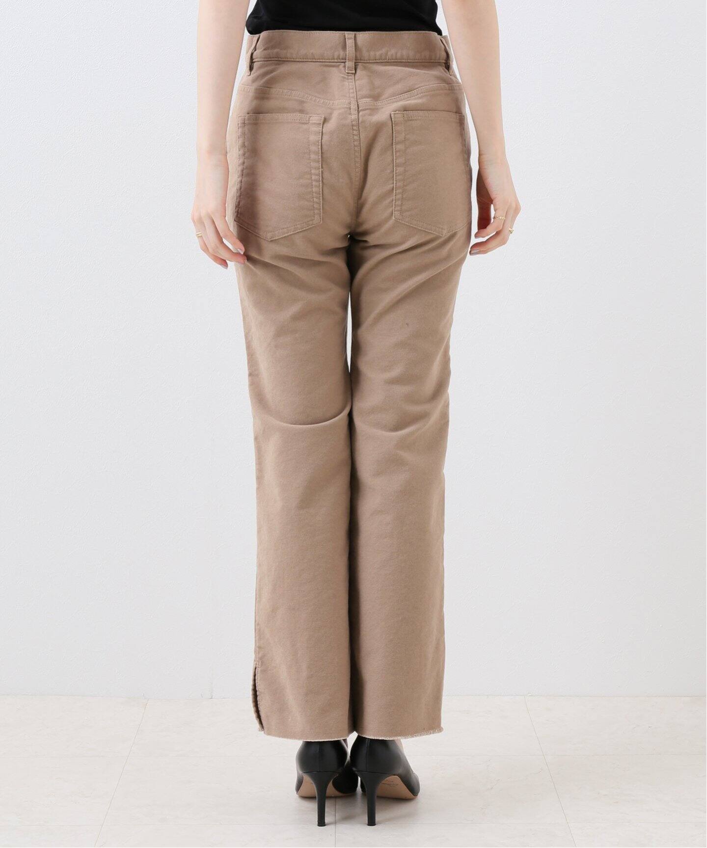 モールスキンスリムフレアパンツ◇（その他パンツ）｜Spick and Span 