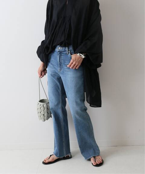 Denim ストレートフレアパンツ Framework フレームワーク 公式のファッション通販 Baycrew S Store