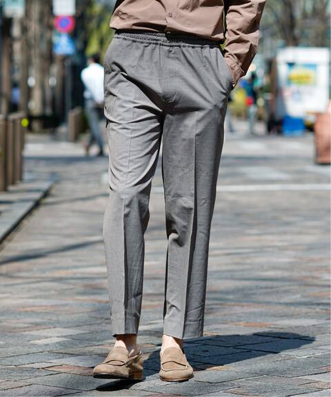 ウォッシャブル トロピカル エラスティック イージーパンツ Edifice エディフィス 公式のファッション通販 Baycrew S Store