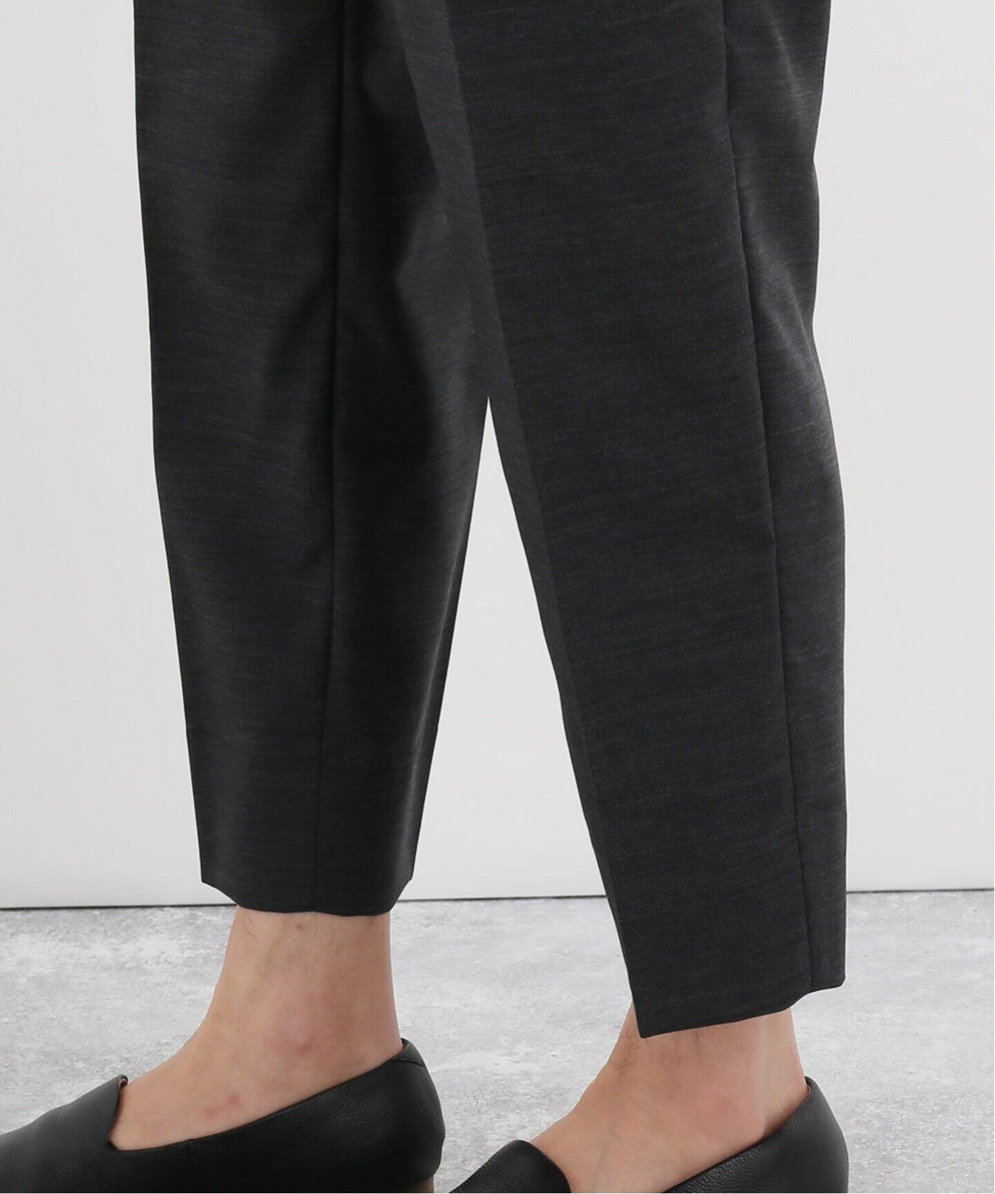 ウール/モヘア 1P キャロットパンツ【セットアップ着用可能】|EDIFICE ウール/モヘア 1P キャロットパンツ【セットアップ着用可能】|EDIFICE