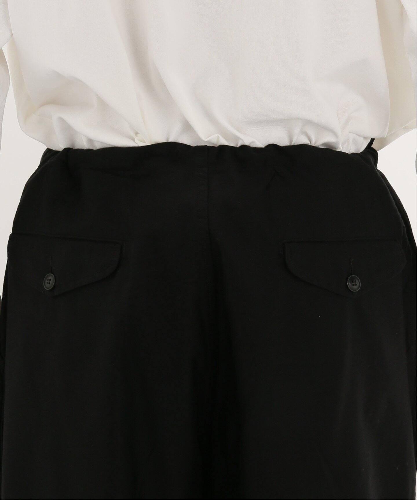 COMOLI / コモリ】 コットンサテンドローストリングパンツ|EDIFICE ...
