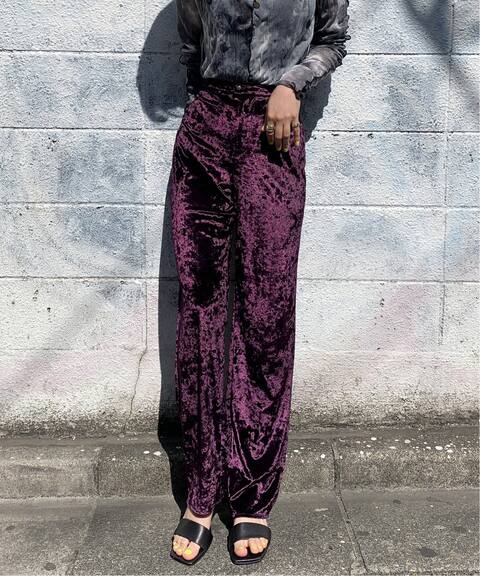リラックスベロアパンツ Oriens Journal Standard オリエンス ジャーナルスタンダード 公式のファッション通販 Baycrew S Store