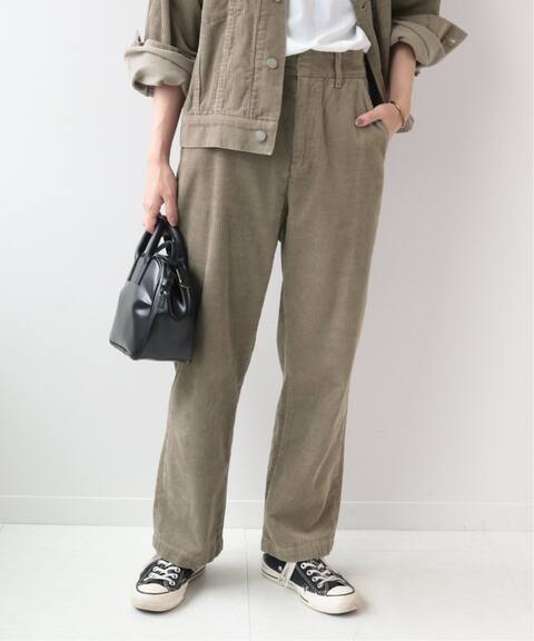 8wコーデュロイ Hwワイドテーパードパンツ Journal Standard Relume ジャーナルスタンダード レリューム 公式のファッション通販 Baycrew S Store
