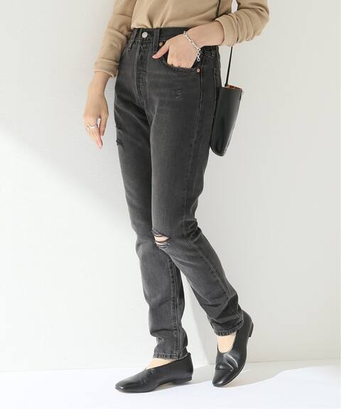 Levi S リーバイス 501 R Skinny Black Mail デニム Journal Standard Relume ジャーナルスタンダード レリューム 公式のファッション通販 Baycrew S Store