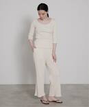 Organic Cotton リブパンツ◆