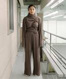 【BASERANGE】 LHASA PANTS FLEECE RIB◆