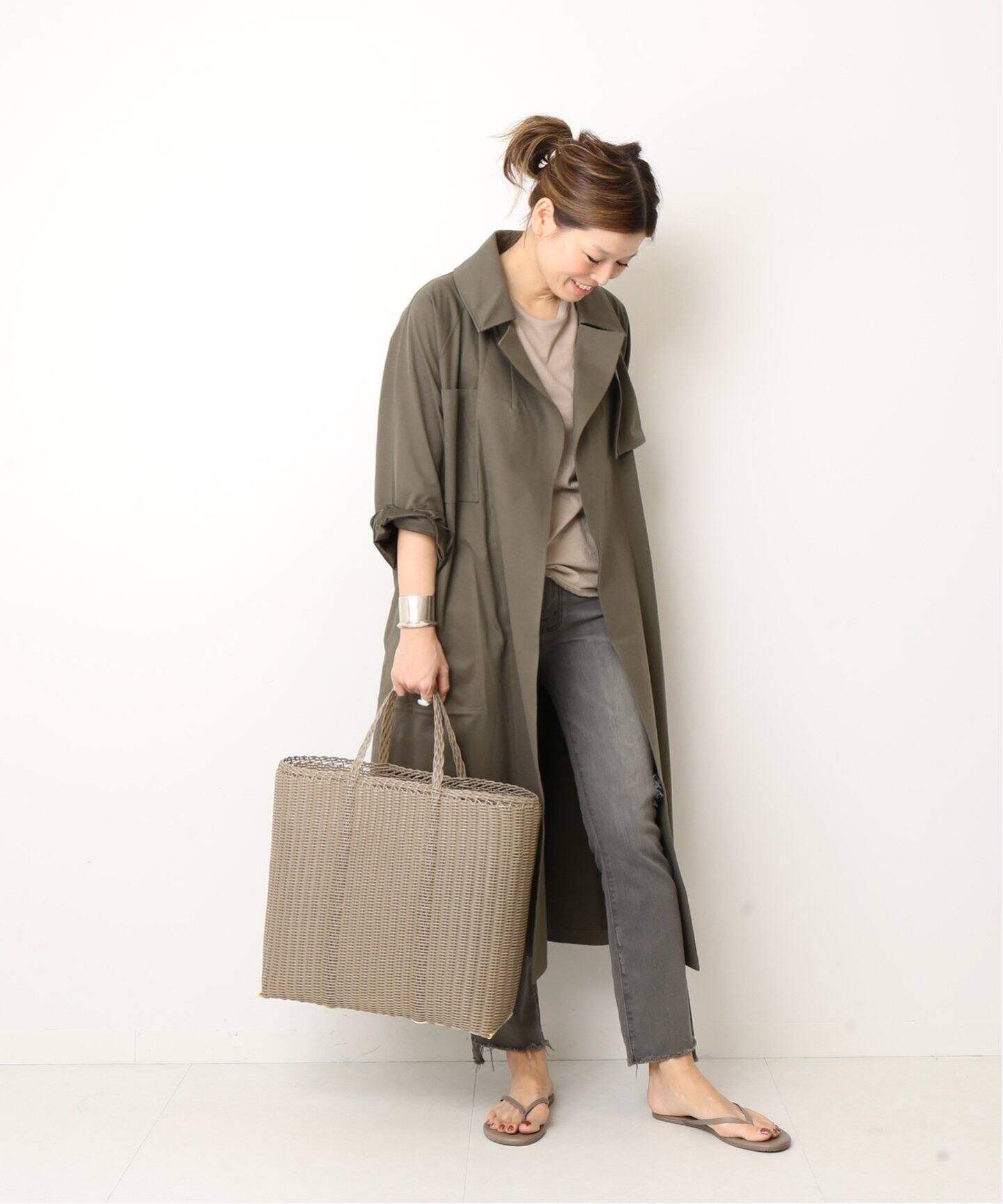 MOTHER GREY INSIDER CROP|Deuxieme Classe(ドゥーズィエム クラス MOTHER GREY INSIDER CROP|Deuxieme Classe(ドゥーズィエム クラス