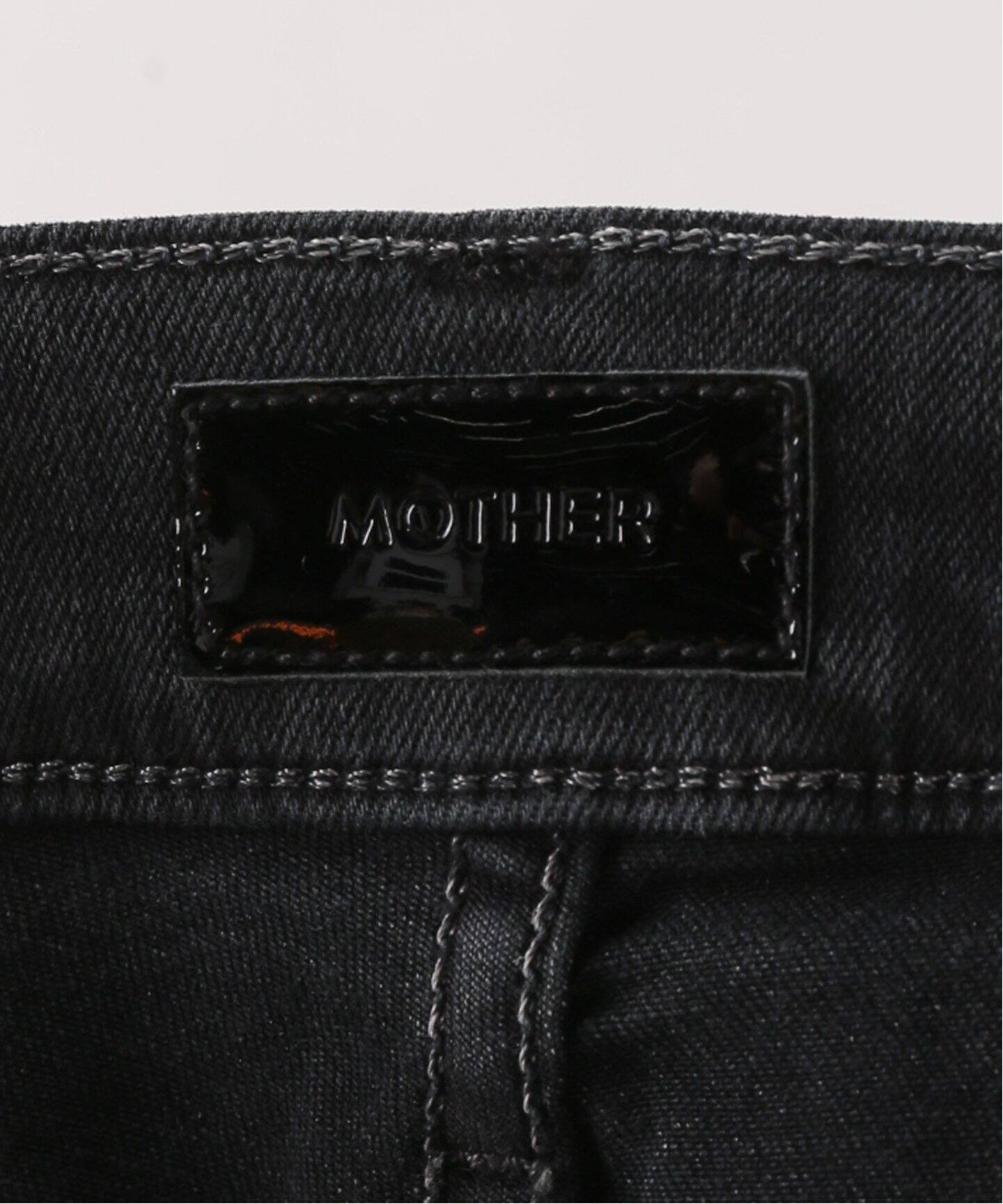 MOTHER/マザー】 FADED BLACK INSIDER CROP|Deuxieme Classe