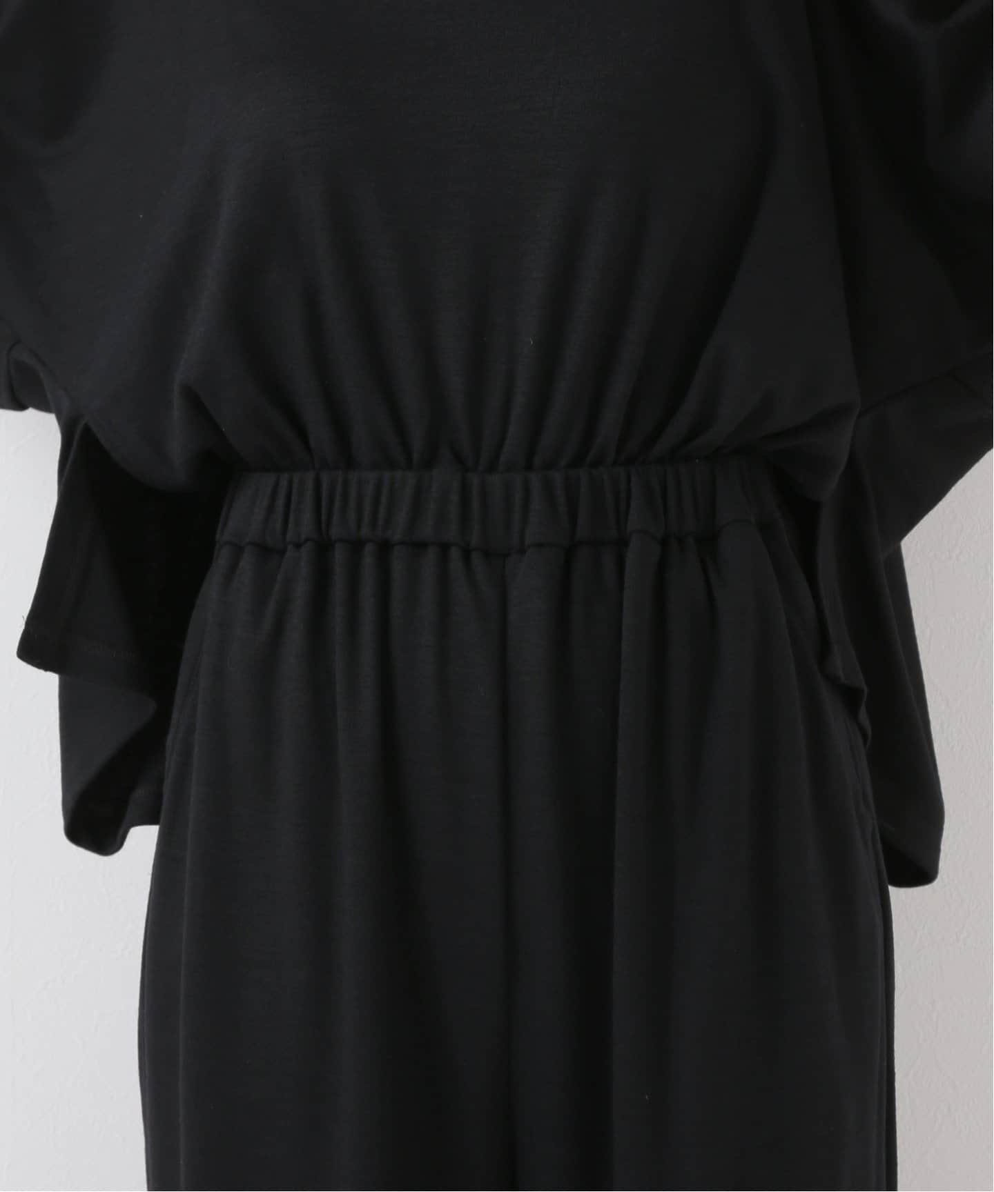 HAVEL studio/ハーヴェル スタジオ】WOOL JERSEY JUMPSUITS|L ...