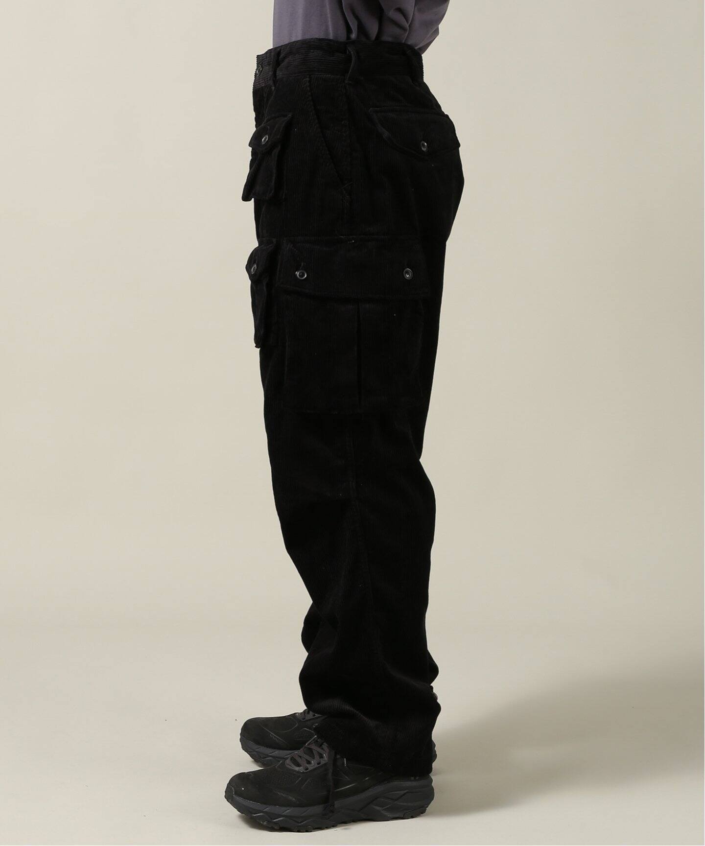 豪華ラッピング無料 コーデュロイ ブラック FAパンツ M GARMENTS ...