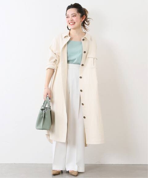 Peストレッチ ワイドパンツ B C Stock ベーセーストック 公式のファッション通販 Baycrew S Store