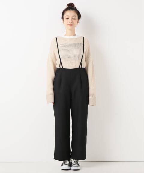 バックボタンサス付きパンツ B C Stock ベーセーストック 公式のファッション通販 Baycrew S Store